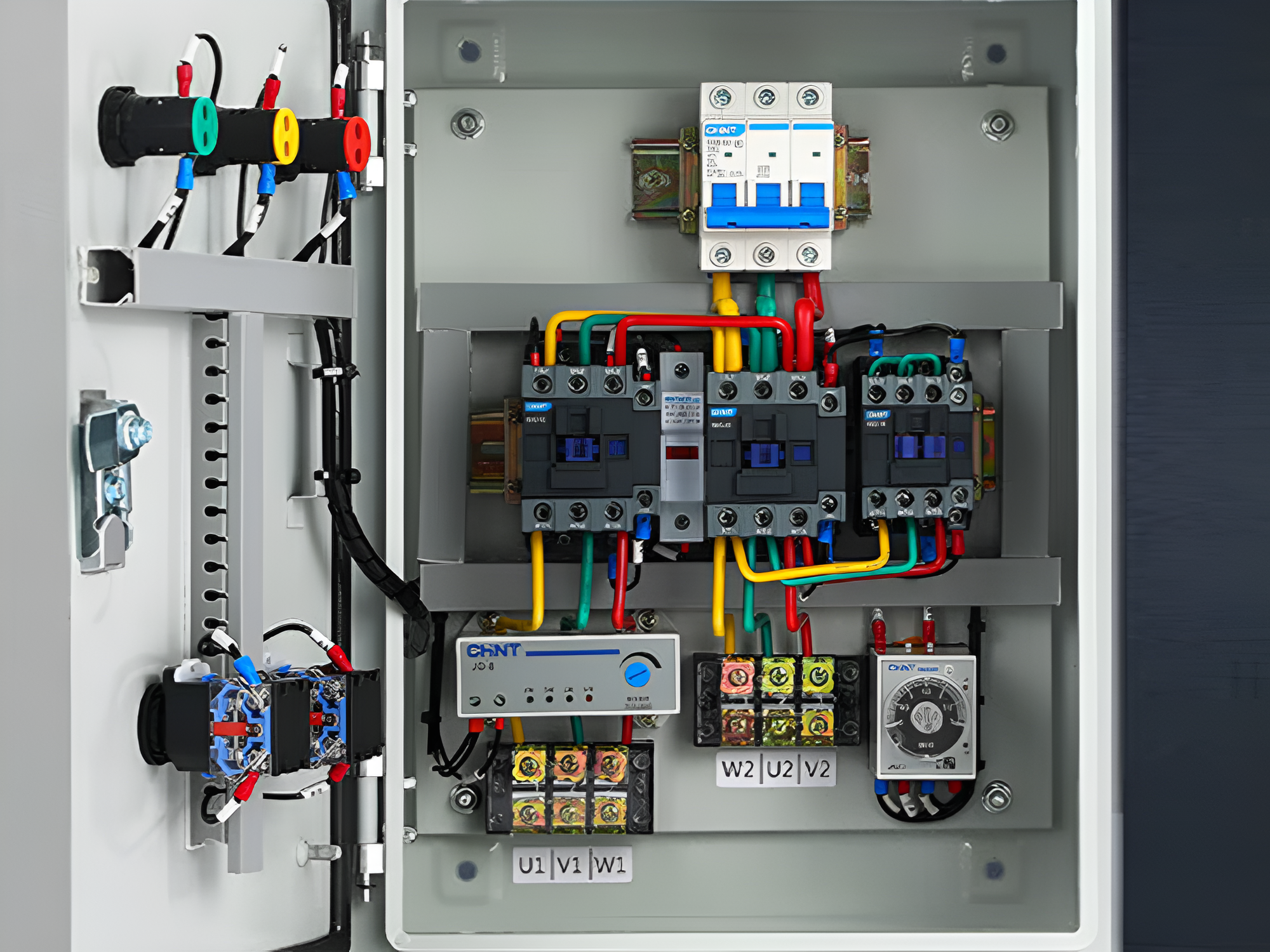 星三角降壓啟動電控箱-新一能配電柜廠家